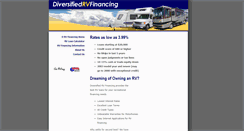 Desktop Screenshot of drvfinancing.com